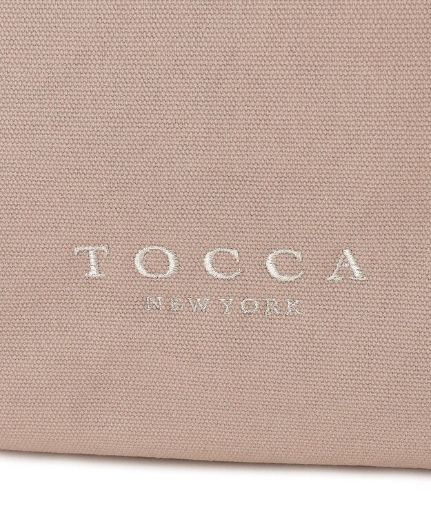 TOCCA KNOT IN CONTRAST CANVASTOTE キャンバストートバッグ ベージュ系