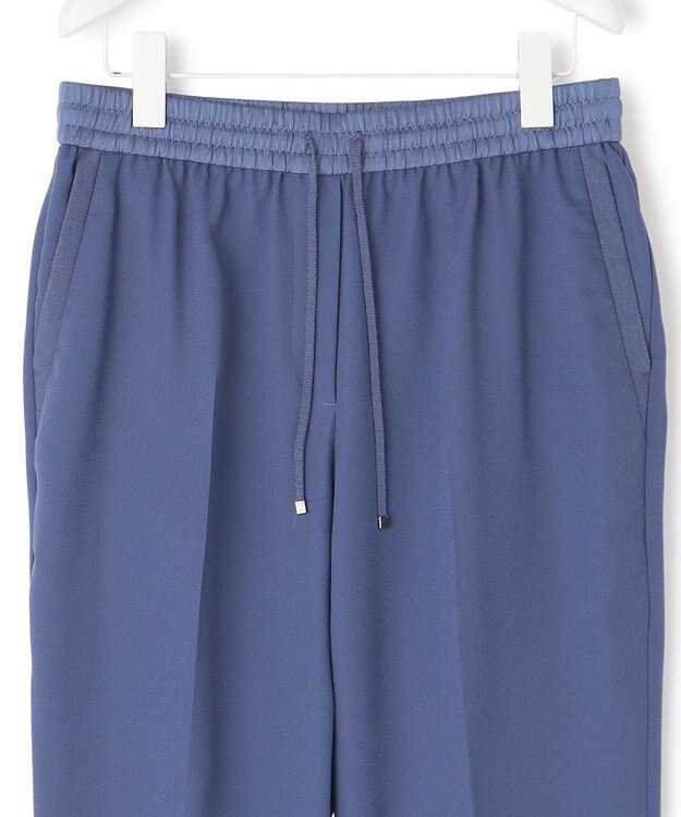 ICB 【新色追加・接触冷感・UVケア・速乾・洗える】FluidBackSatin ドロストパンツ ブルーベリー系