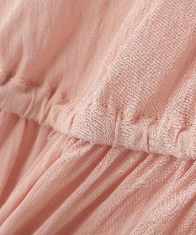 CRAFT STANDARD BOUTIQUE ヴィンテージボイルギャザーブラウス Light Pink