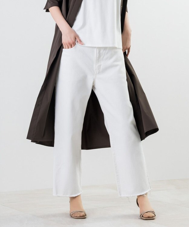 ONWARD Reuse Park 【23区】パンツ春夏 ホワイト