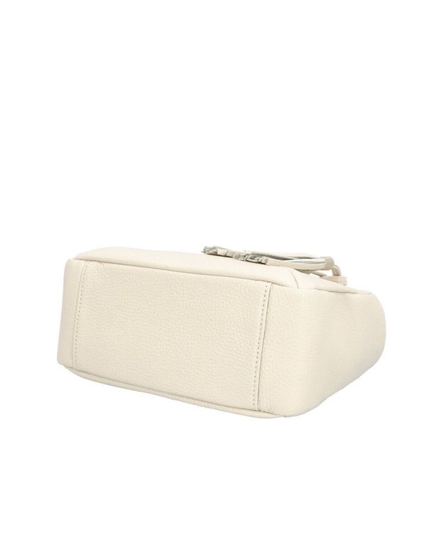 Atelier nuu 日本製 タッセルレザー loop ミニボストン アイボリー