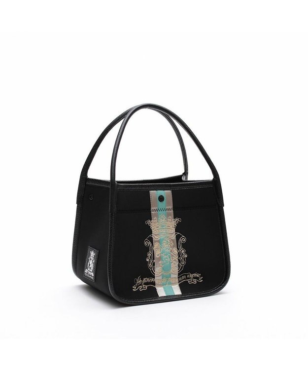 A.D.M.J. 【魔法の様に軽い】マジックライト/センターリボンベルボトムトートM ネグロ