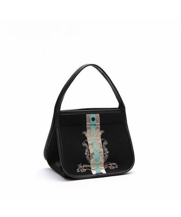 A.D.M.J. 【魔法の様に軽い】マジックライト/センターリボンベルボトムトートM ネグロ