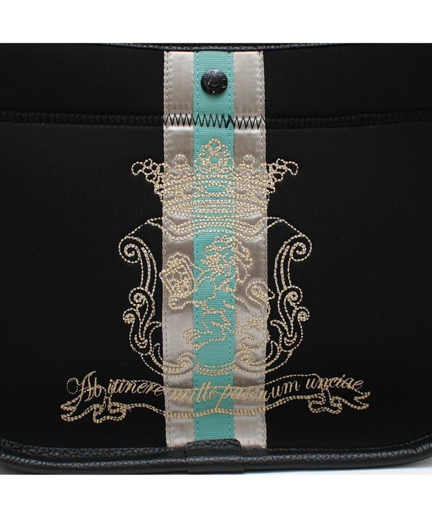 A.D.M.J. 【魔法の様に軽い】マジックライト/センターリボンベルボトムトートM ネグロ