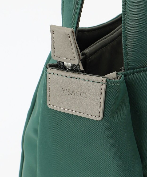 Y'SACCS 【ムック本掲載】ナイロンボンディングトート　Sサイズ グリーン