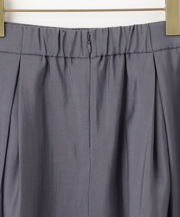 組曲 S ラメオーガンジー スカート グレー系