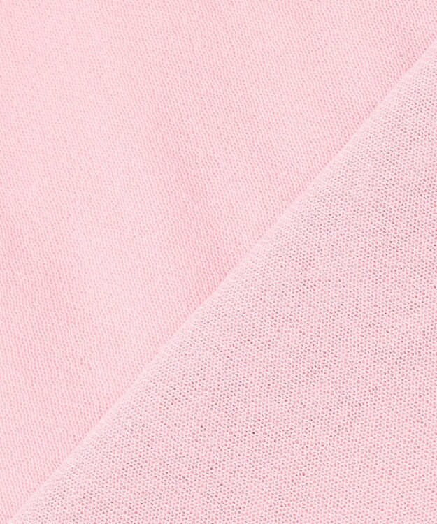 UNFILO シアーフォルムニット クルーネック ピンク