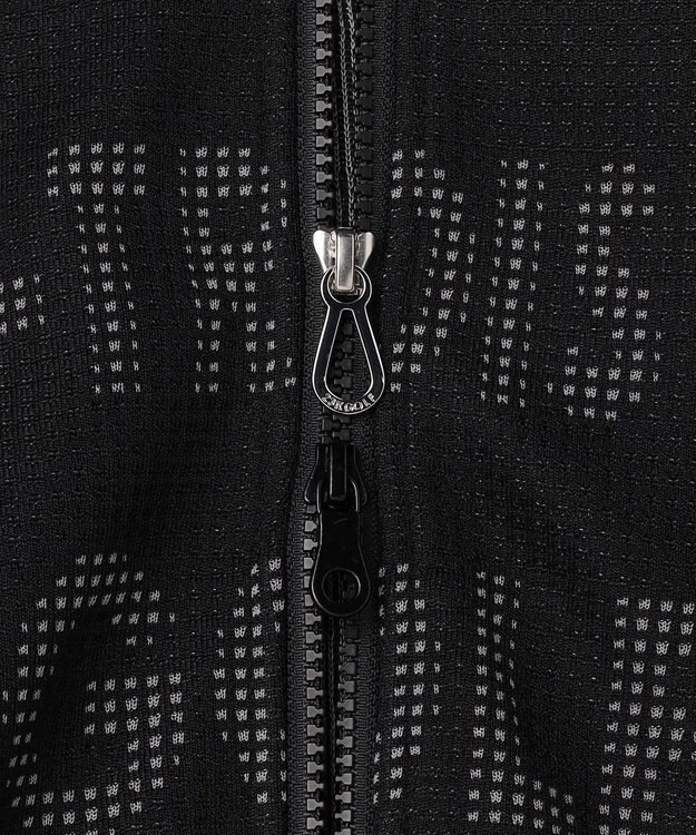 23区GOLF 【WOMEN】ロゴジャガードトラックジャケット ブラック系5