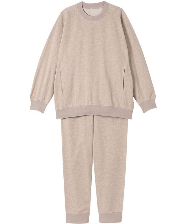 ワコール／睡眠科学 パジャマ 長袖 長ズボン 綿混(本体) ここちよく眠れる 寝返りしやすい レディース YDX598 睡眠科学／ワコール ベージュ