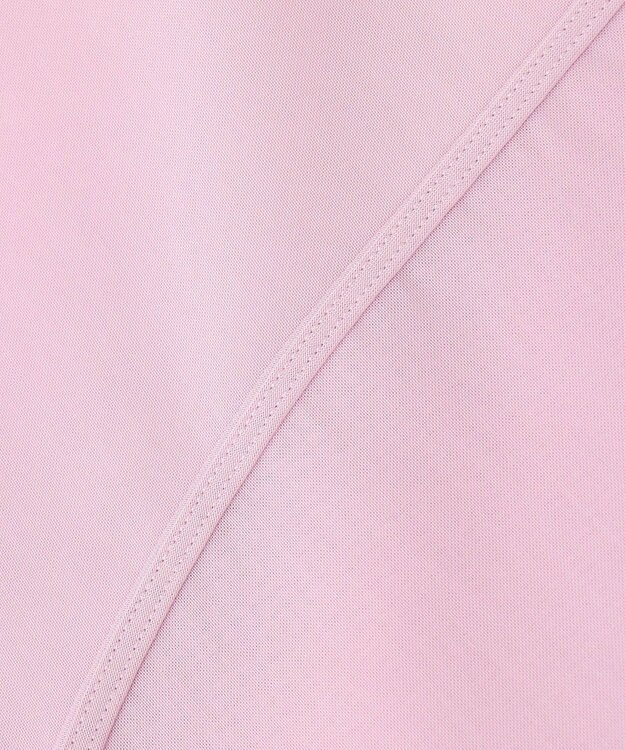 ICB L 【洗える】トリアセコットンシアー ドルマンスリーブシャツ シャーベットピンク系