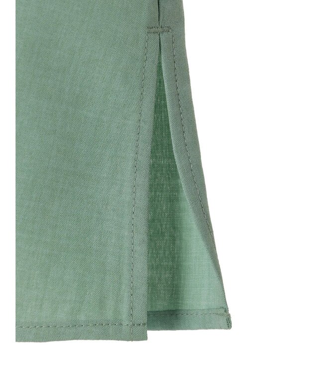 Green Parks 接触冷感　開襟シャツ Green