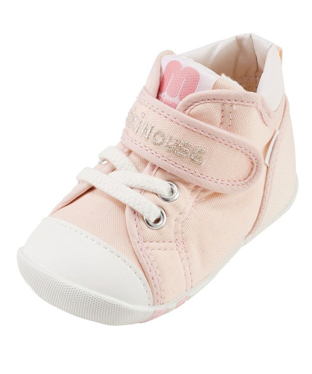 MIKI HOUSE HOT BISCUITS 【ミキハウス】【11.5-13.5cm】 ファーストベビーシューズ ピンク