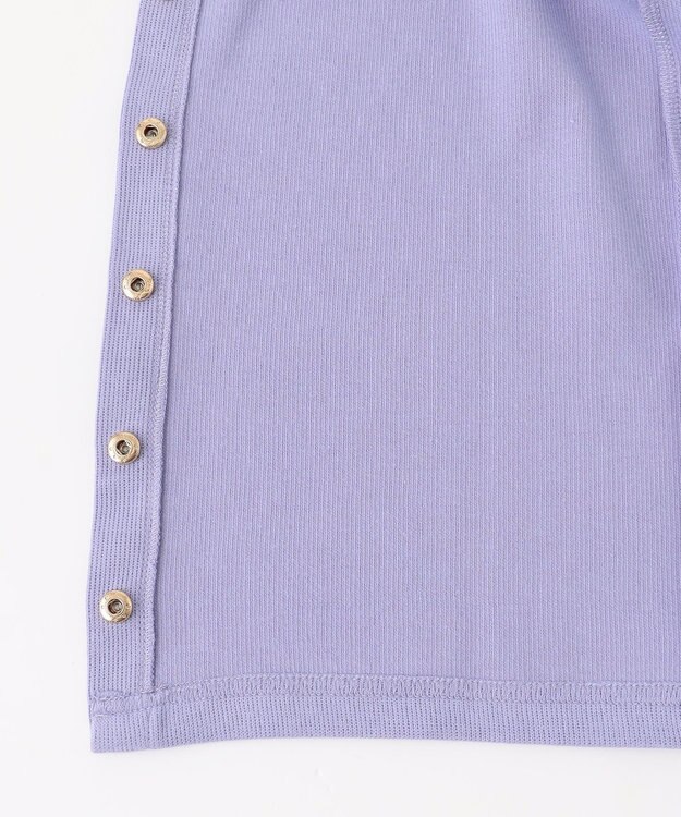 ANY KIDS 音符ボタンカーディガン ブルーラベンダー