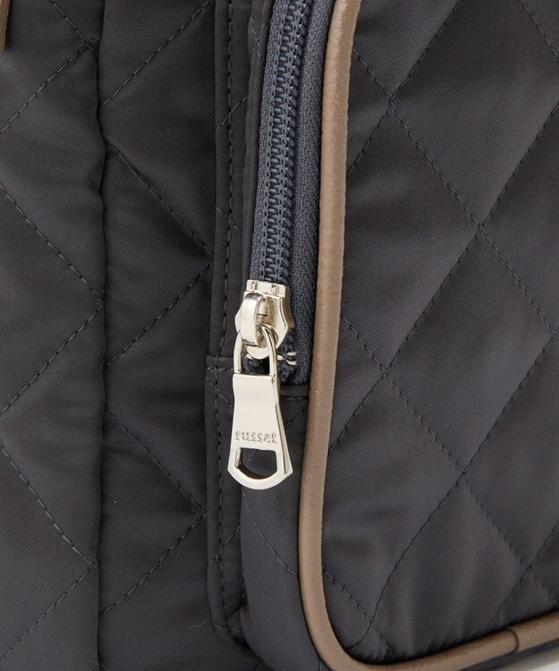 russet 【2025AW新作】キルティングスクエアショルダーバッグ(SF-257) Charcoal