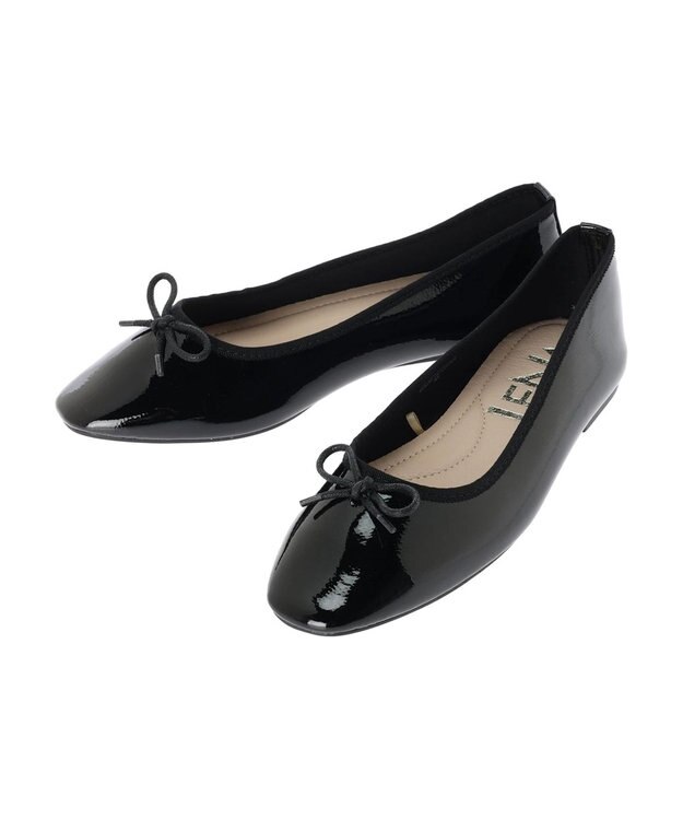 Green Parks ・ＬＥＮＡ　エナメルバレエシューズ Black