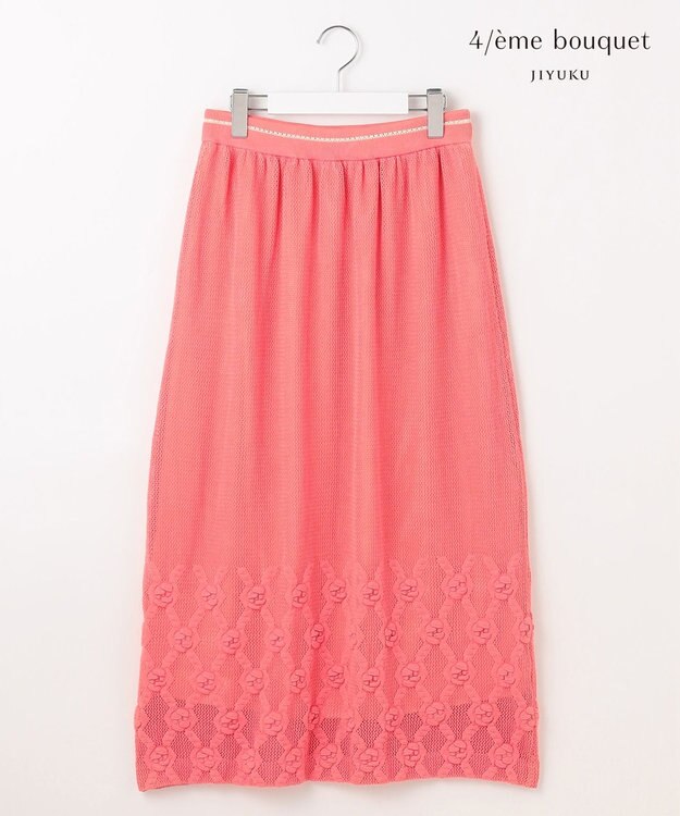 自由区 【カトリエムブーケ】Motif de roses ローズモチーフスカート ローズ