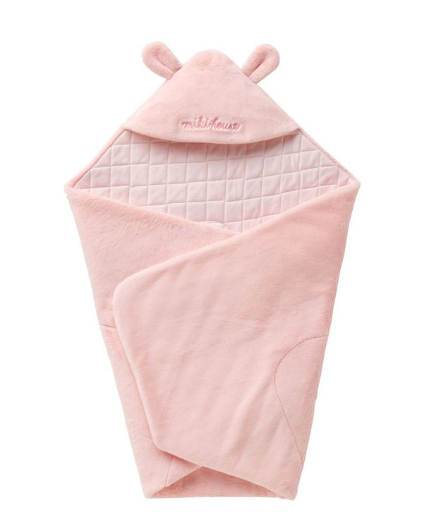 ミキハウス アフガン mdunffry ミキハウスベビードレスアフガン