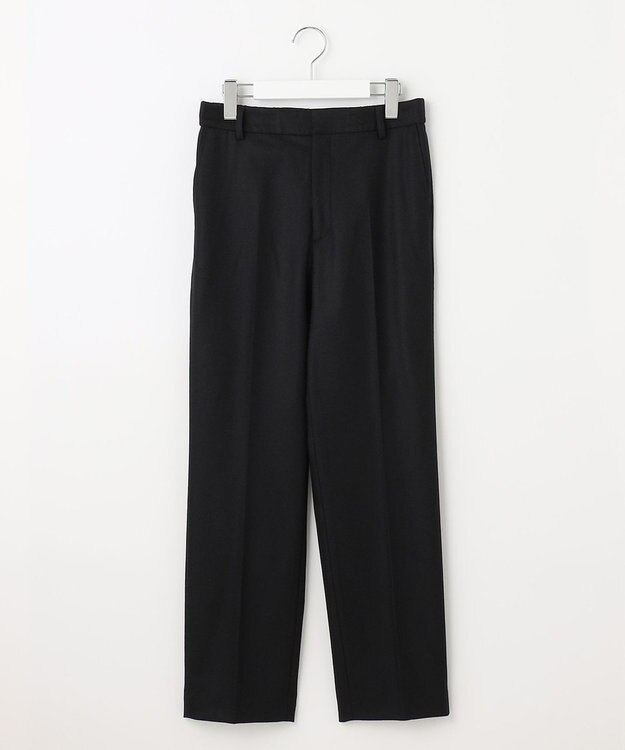 23区 【CLASSY.1月号掲載】ウールミルドストレッチ テーパードパンツ ブラック