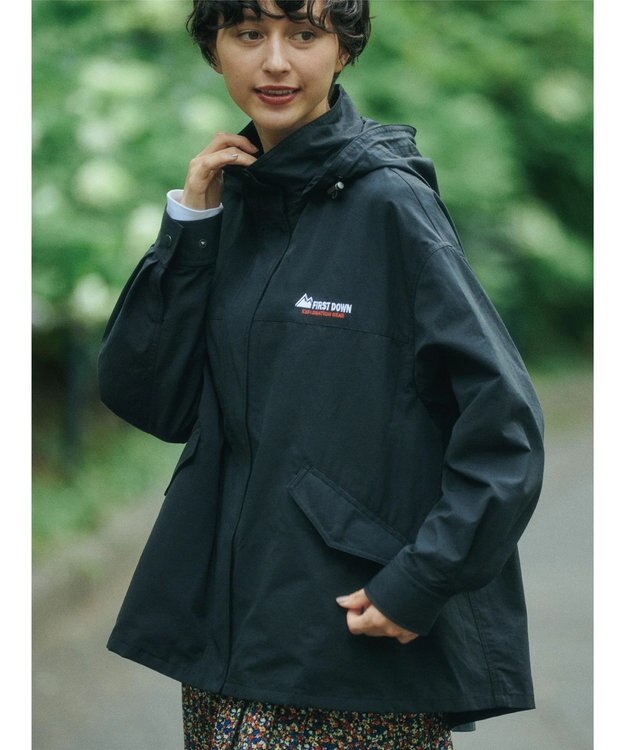 AMERICAN HOLIC ＦＩＲＳＴ　ＤＯＷＮ　バックフレアマウンテンパーカー Black