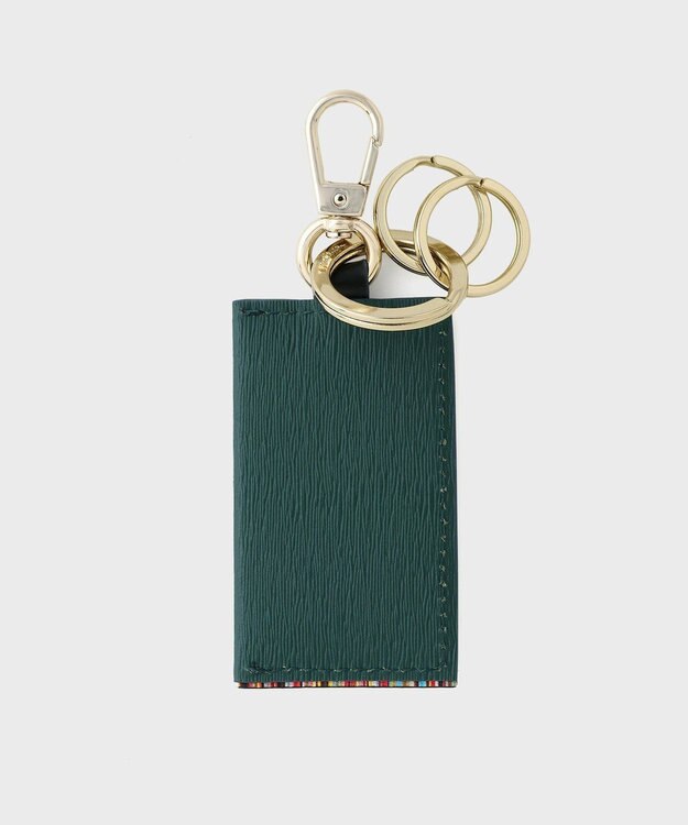 Paul Smith クロップドロゴ キーリング ダークグリーン