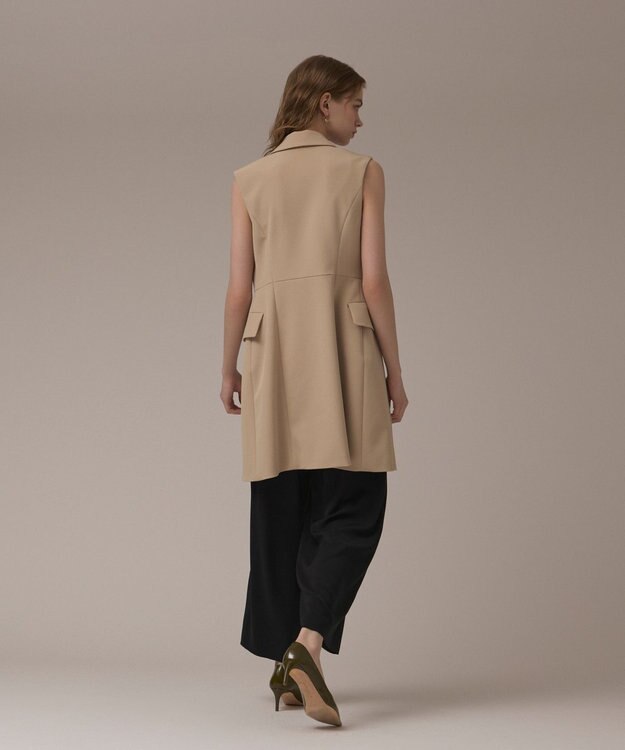 GRACE CONTINENTAL テーラードワンピース ベージュ