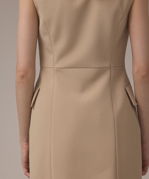 GRACE CONTINENTAL テーラードワンピース ベージュ
