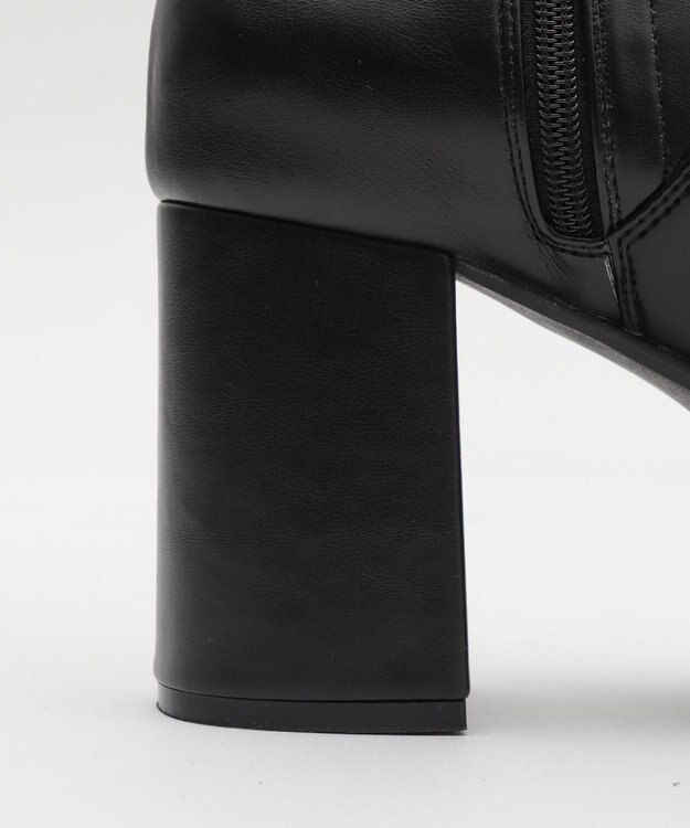 WEGO ストレッチヒールロングブーツ ブラック