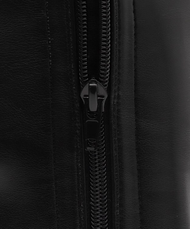 WEGO ストレッチヒールロングブーツ ブラック