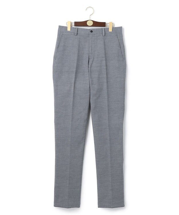 J.PRESS MEN オックスハイパワーストレッチ パンツ ネイビー系