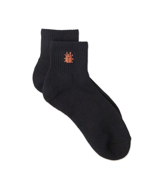 WEGO インセクト底パイルアンクルソックス 柄3