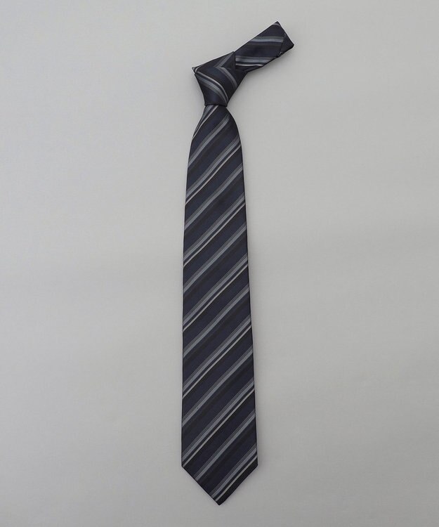 GOTAIRIKU GOTAIRIKU別注【MANTERO SETA/マンテロ・セタ】ネクタイ_レジメンタル ネイビー系1