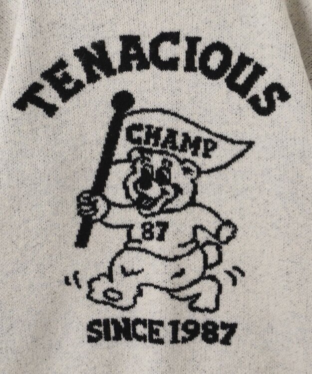 WEGO ファニーグラフィックフラッフィーニットプルオーバー 柄2