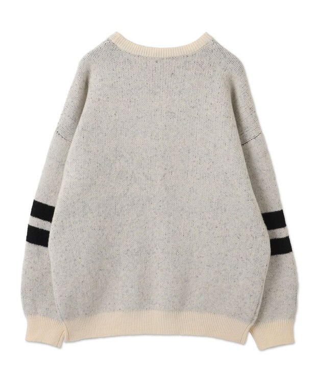 WEGO ファニーグラフィックフラッフィーニットプルオーバー 柄2