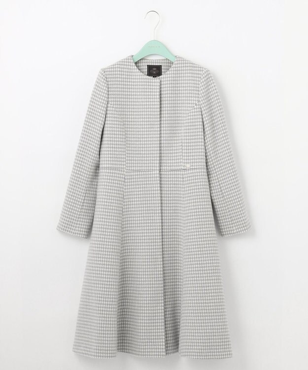 TOCCA 【消臭】RHYTHMIC PACE 千鳥柄コート グレー系