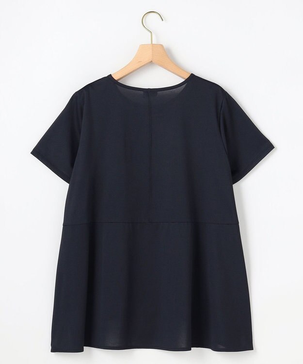 組曲 【一部先行予約】スウェットファンクションジャージー フレアカットソー ネイビー系