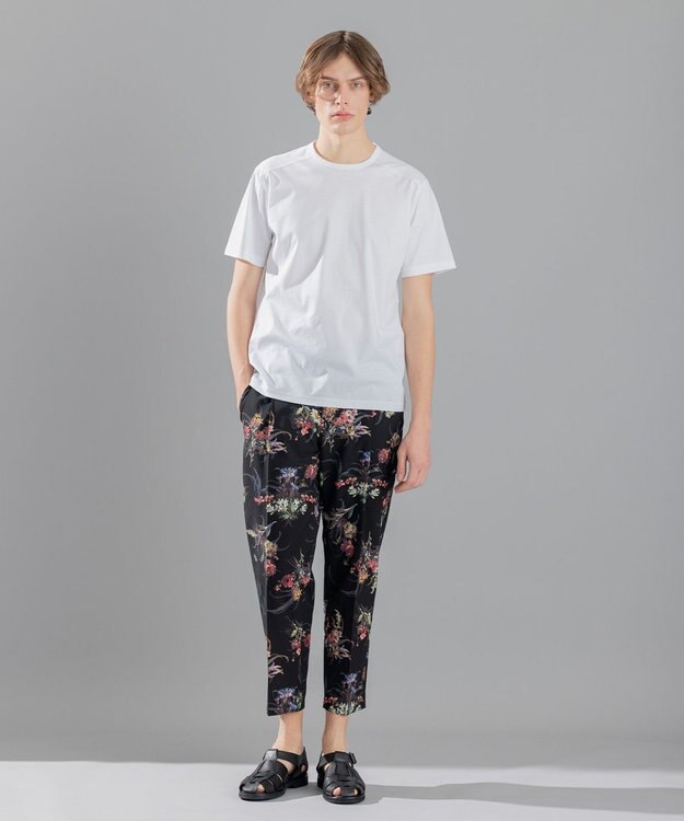 JOSEPH HOMME クールドッツストレッチ花柄 / TEDDY CONVERTIBLE ブラック系5