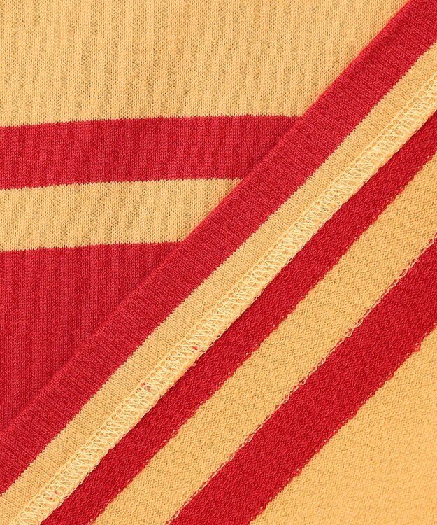 J.PRESS MEN ソフトタッチコットンマルチボーダー ラガーポロシャツ レッド系7