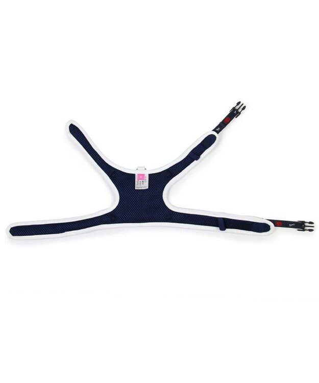 PET PARADISE J.PRESS ポケット付きハーネス ＳＳ~Ｓ 小型犬 紺(ネイビー・インディゴ)