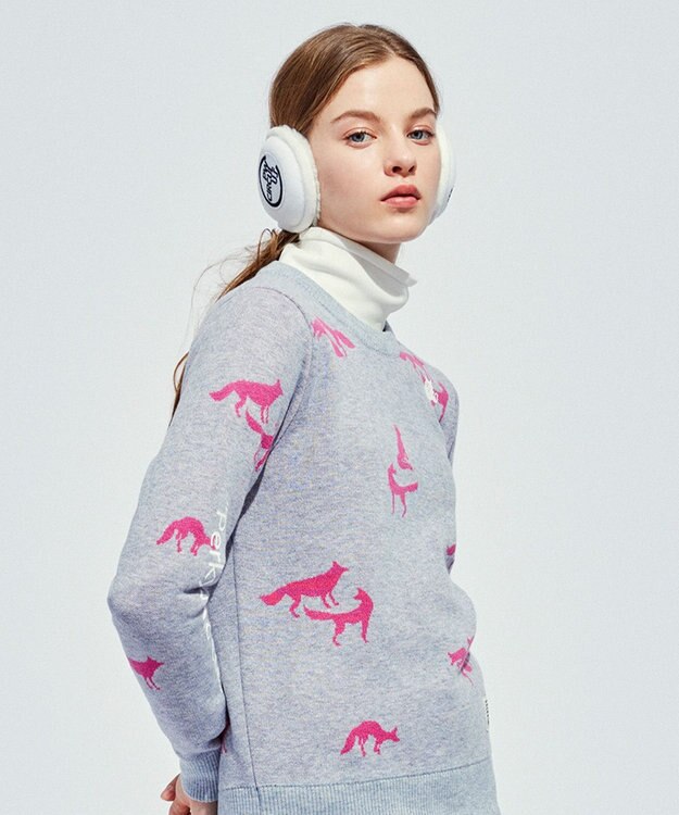 PW CIRCULUS 【UNISEX】モフモフポイント イヤマフ ホワイト系