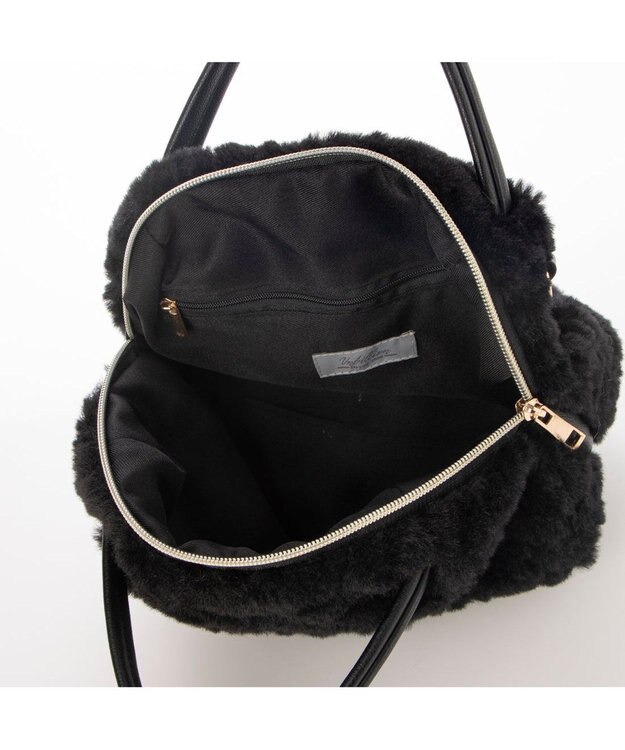 UNBILLION カシュカシュ cachecache / カールエコファー2wayミニトート ブラック