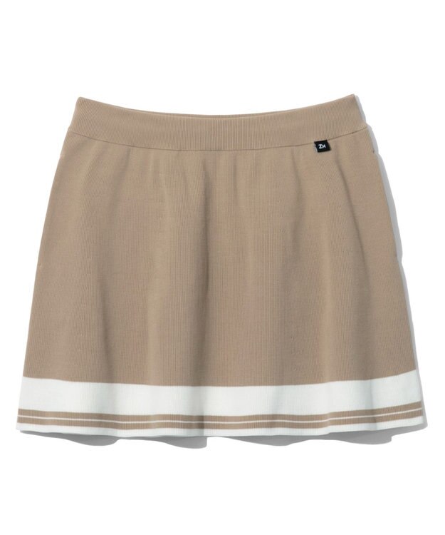 ZERO HALLIBURTON 【セットアップ可能】 ニットミニスカート ZHG-W4A 7e 82880 ゴルフウェア ベージュ