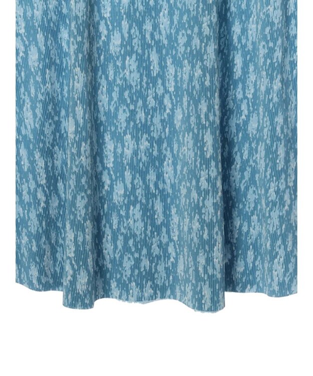 Green Parks 前後２ｗａｙ　プリーツキャミワンピース Blue