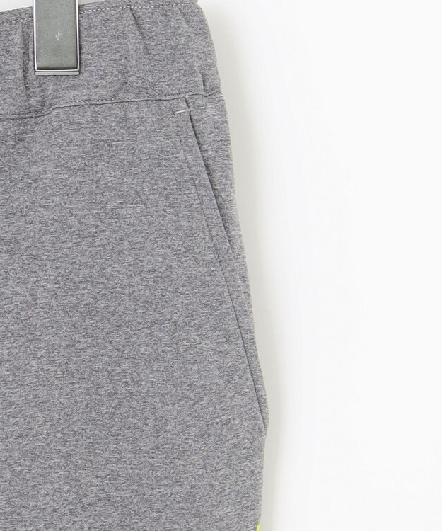 PW CIRCULUS 【MEN】【洗える/吸汗速乾/ストレッチ】ダンボール ロゴ ジャージー パンツ ライトグレー系