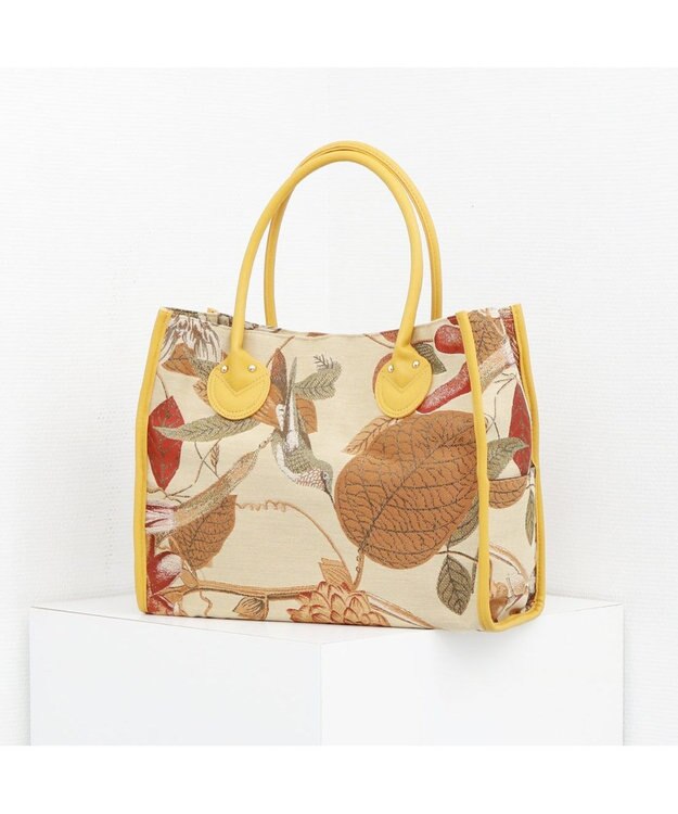 UNBILLION カシュカシュ cachecache / ジャガードスクエアトート LBE