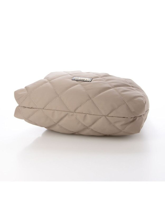 LA BAGAGERIE ドローストリング×キルト2WAYトート Sサイズ グレー