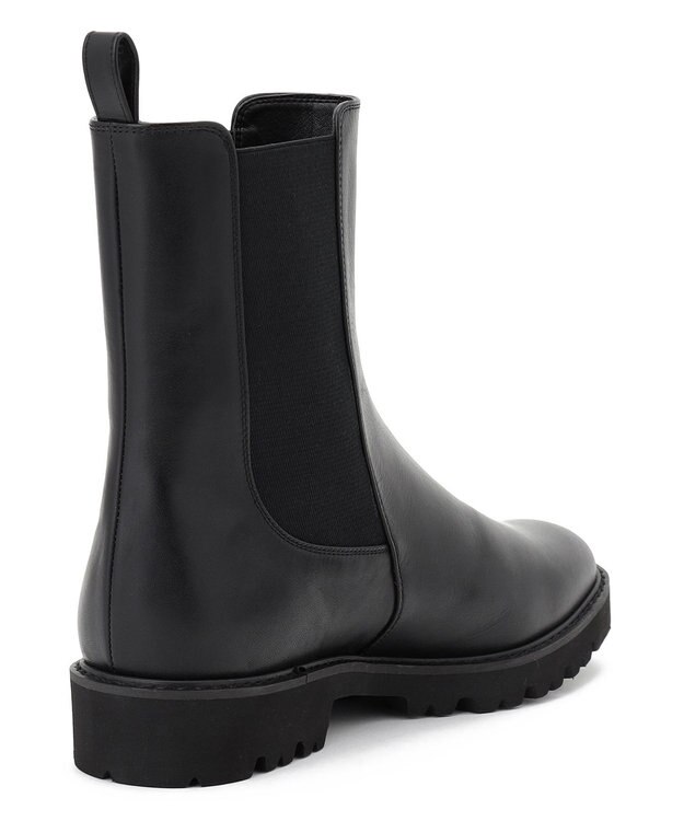 23区 【履き心地ゆったりサイズ】サイドゴア ブーツ ブラック系