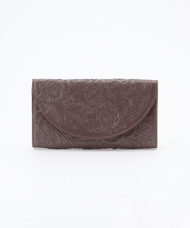 GRACE CONTINENTAL Flap Wallet TH グレージュ