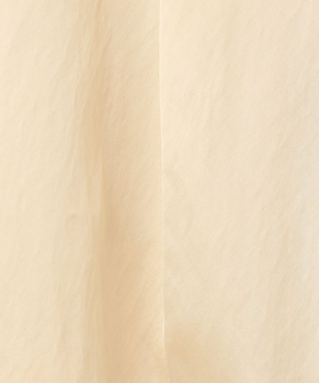 NAVE 【ReNAVE 洗える】グロスサテン パンツ ライトイエロー系