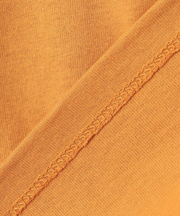 ANY KIDS はたらく車プリント 長袖Tシャツ マスタード