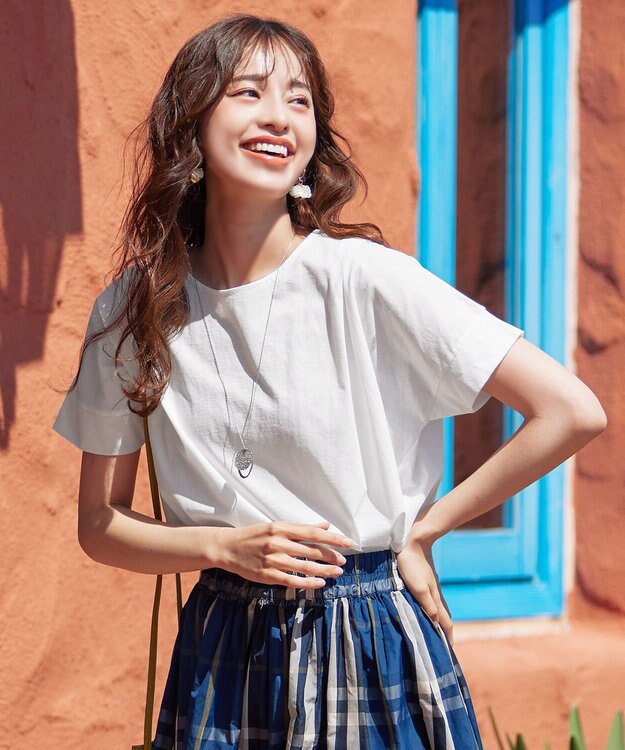 Tiaclasse 【洗える】バイオシルケットカットソープルオーバー オフホワイト